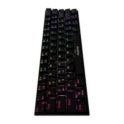 Gamdias Hermes E3 RGB 60% Blue Switch - Black